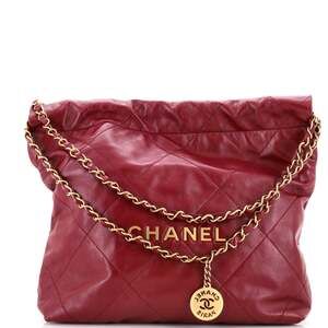 Chanel 22 Chain Hobo Quilted Calfskin #243940C48B